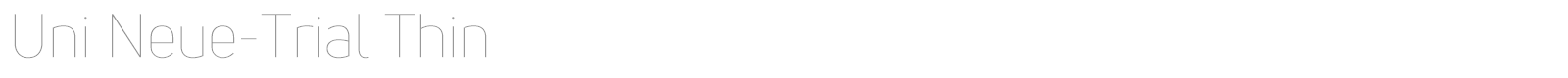 Uni Neue font preview