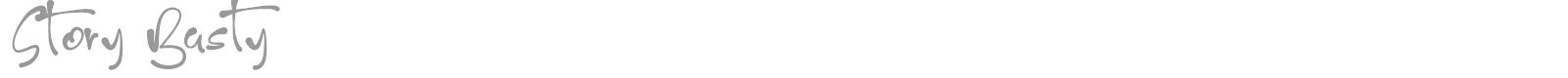 Story Basty font preview