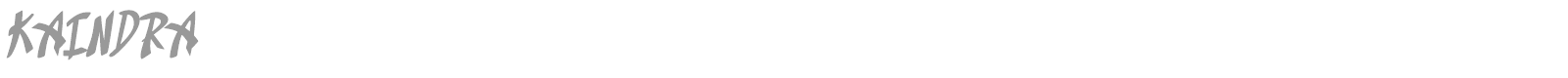 Kaindra font preview
