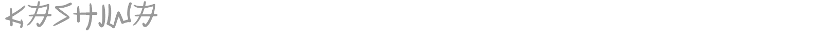 Kashiwa font preview