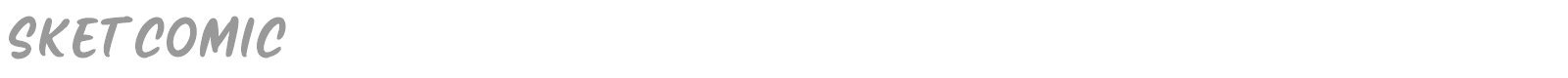 Sketcomic font preview
