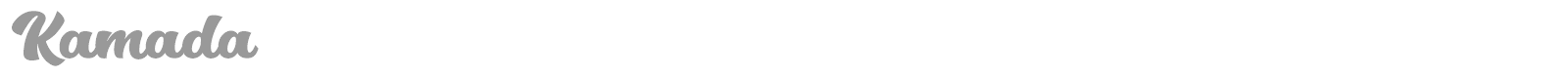 Kamada font preview