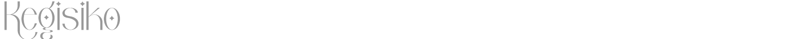 Kegisiko font preview