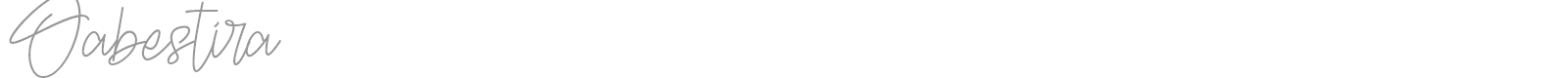 Oabestira font preview