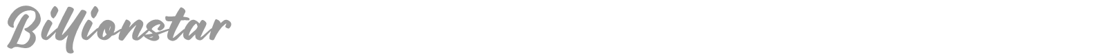 Billionstar font preview