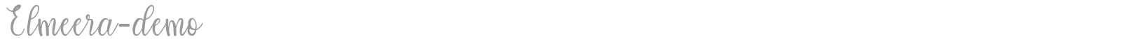 Elmeera font preview