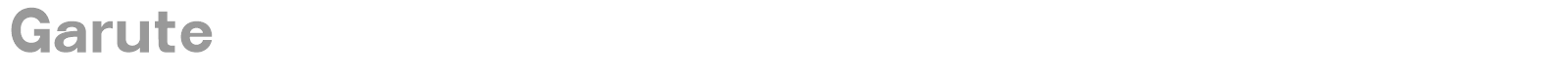 Garute font preview