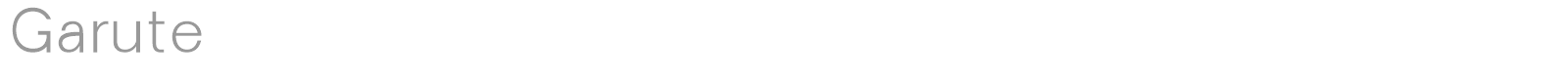 Garute font preview