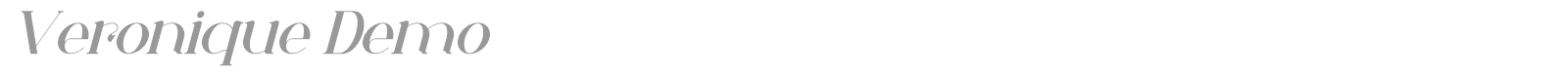Veronique font preview