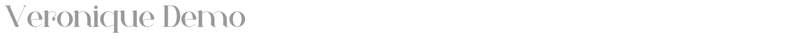 Veronique font preview