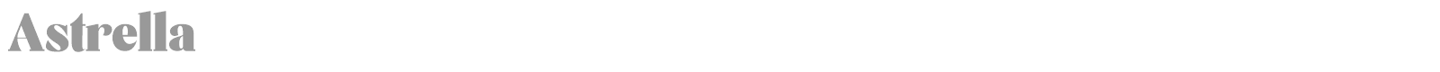 Astrella font preview