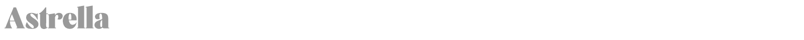 Astrella font preview