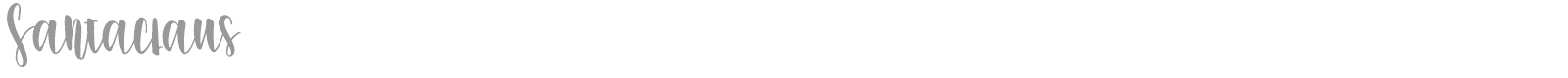 Santaclaus font preview