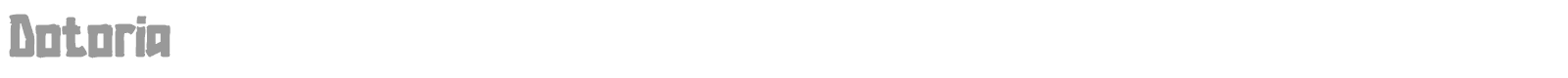 Dotoria font preview