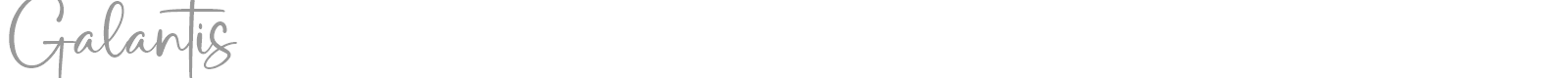 Galantis font preview