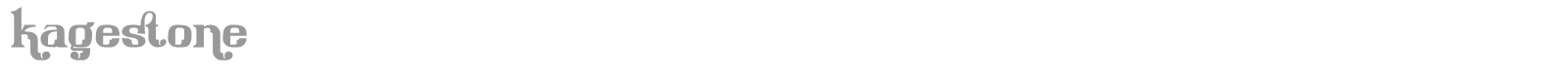 Kagestone font preview