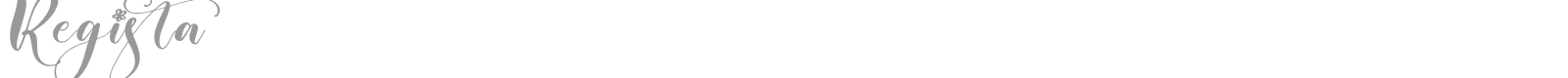 Regista font preview
