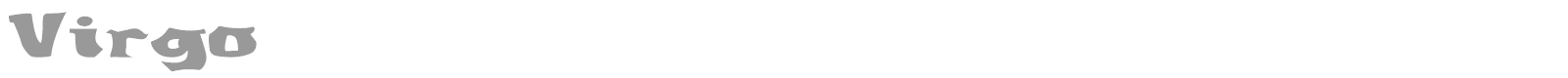 Virgo font preview