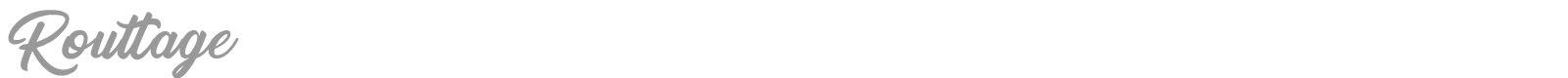 Routtage font preview