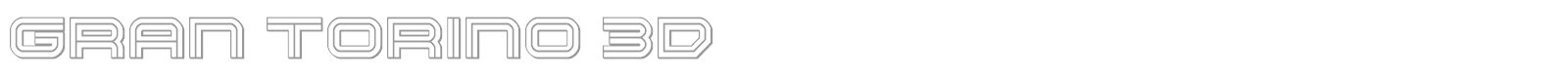 Gran Torino font preview