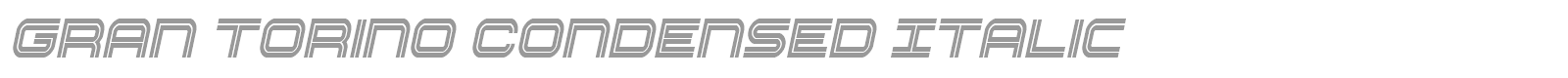 Gran Torino font preview