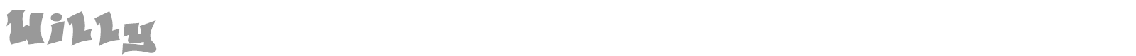 Willy font preview