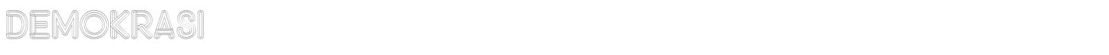Demokrasi font preview