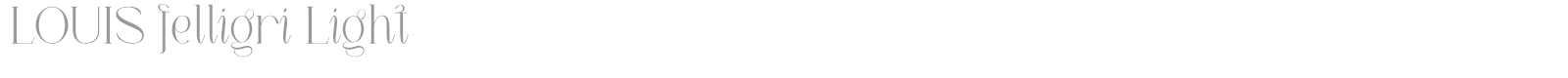 Louis Felligri font preview