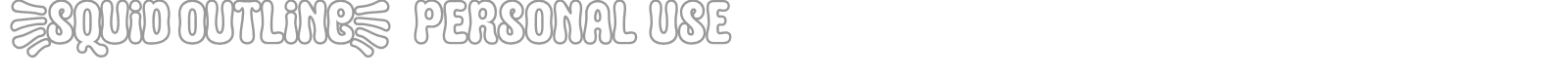 Squid Junkie font preview