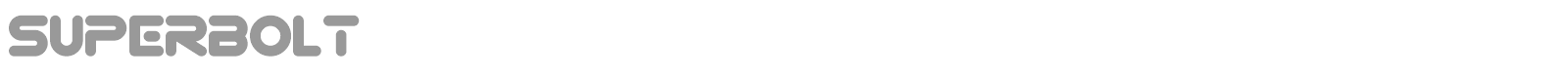 Superbolt font preview