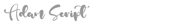 Adam Script Font | wfonts.com - download free