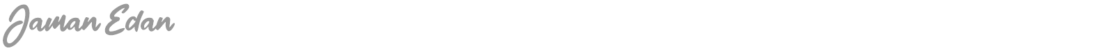 Jaman Edan font preview