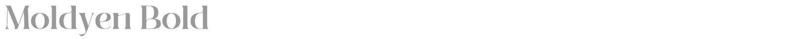 Moldyen font preview