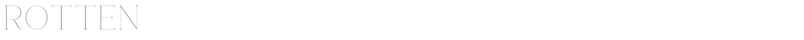 Rotten font preview