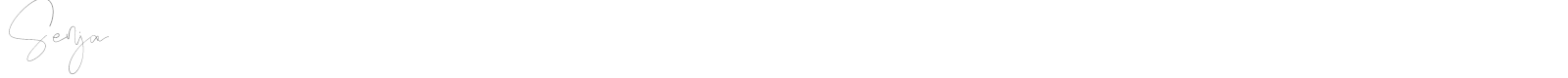 Senja font preview