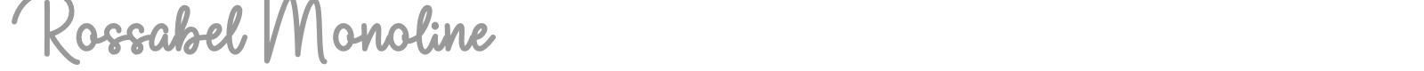 Rossabel font preview