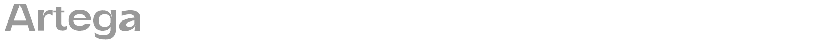 Artega font preview