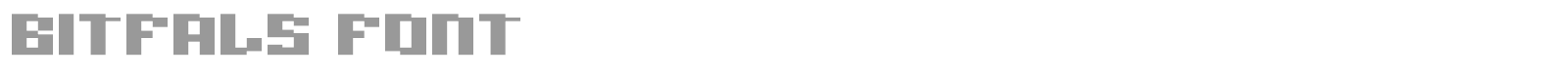 Bitfals font preview