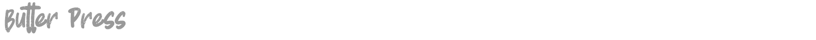 Butter Press font preview