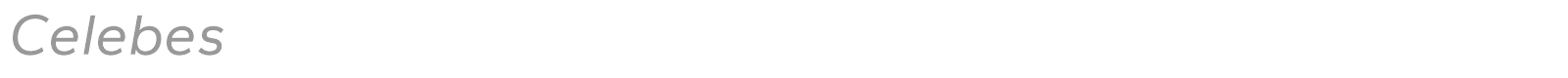 Celebes font preview