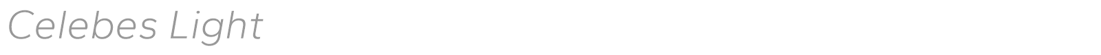 Celebes font preview