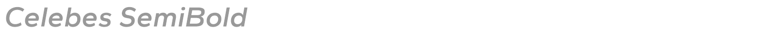 Celebes font preview