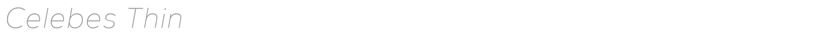 Celebes font preview
