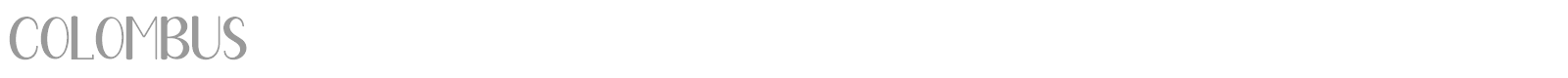 Colombus font preview