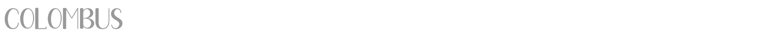 Colombus font preview