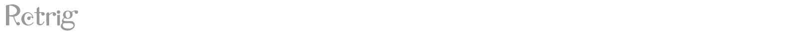 Retrig font preview