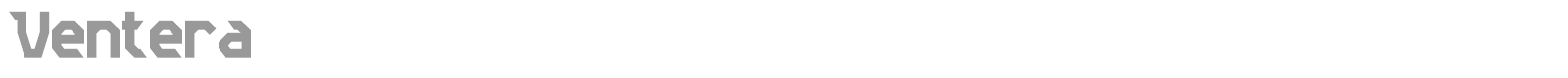 Ventera font preview