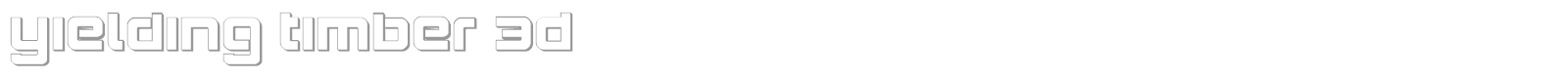 Yielding Timber font preview