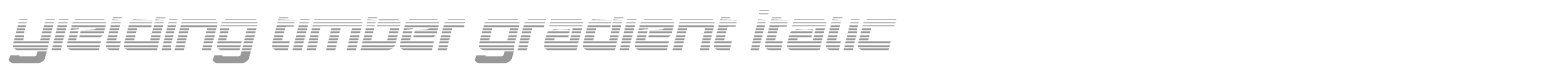 Yielding Timber font preview