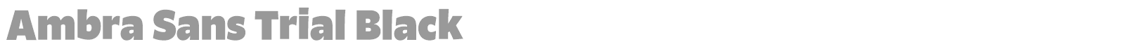 Ambra Sans font preview
